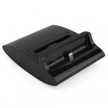 3 in 1 Battery Charger + OTG + Micro USB Charging Dock Base for Samsung i9300 Black Color