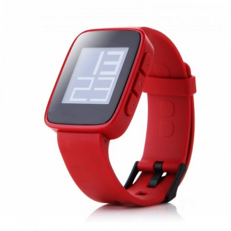 WeLoop Tommy 1.26" LCD Smart Watch w/ Bluetooth 4.0 Support Message Display -Red