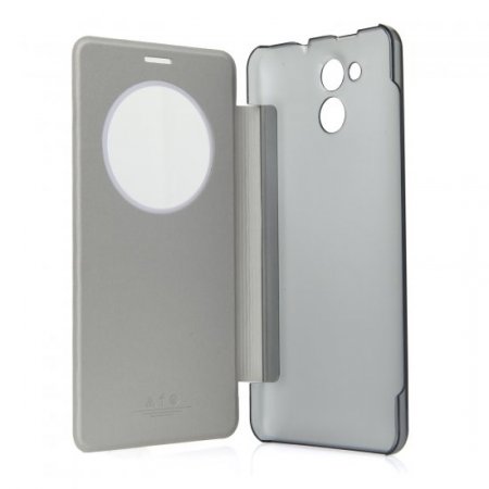 Original S-View Flip Cover Protective Case Battery Case for Elephone P7000- White