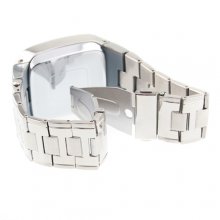 TW810 Watches Style Cell Phone IPS Screen Bluetooth Java Camera Silver