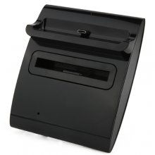 3 in 1 Battery Charger + OTG + Micro USB Charging Dock Base for Samsung i9300 Black Color