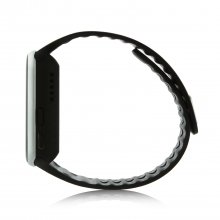 MIFone W15 2.5D Sapphire Glass Smart Bluetooth Watch 1.5" Screen TPSiV Safe Strap Black