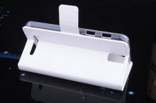 Flip Leather Cover Stand Case for ZOPO ZP998 Smartphone White