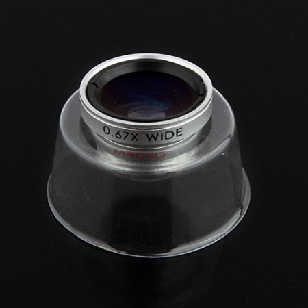 SKINA W-67 Detachable Wide and Macro Lens for iPhone Mobile Phone & Digital Camera