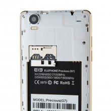 Elephone G7 Smartphone Android 4.4 MTK6592M 1GB 8GB 5.5 Inch 3G Silver