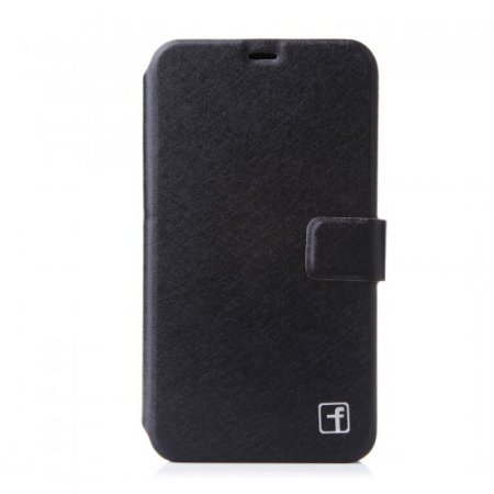 Fashion Flower Show Leather Stand Case Cover for MEIZU MX3 Smartphone Black