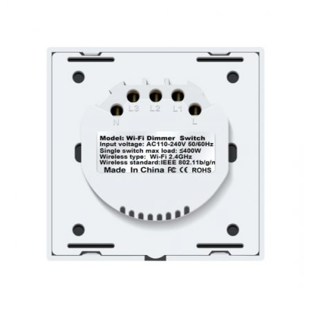 Tuya Smart Switch,Smart Dimmer Switch,Works With Tmall Genie/Alexa/GoogleHome, Dimmable Lighting Smart Home, No Hub Required, 4-Pack