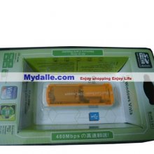 All in one Hi-speed+ USB 2.0 multislot cardreader /writer