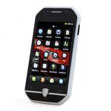 F599 Smartphone Android 2.3 MTK6515 3.4 Inch TFT Capacitive Screen - White