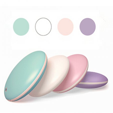 Crystal USB Hand Warmer Power Bank 3500mAh Portable Heater for Outdoor Colour Random