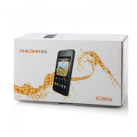 Phicomm K390w Smartphone Android 4.1 Dual Core 4.0 Inch IPS Screen 3G GPS White