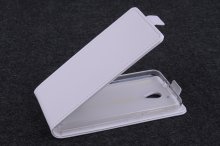 Leather Flip Cover Stand Case for ZOPO ZP320 Smartphone White