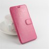 Leather Flip Cover Case Protective Case Stand for MEIZU MX5 Smartphone Rose