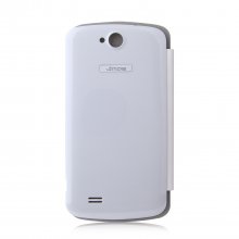 White Filp Case Battery Cover Case For AMPE A605 Smartphone & SANEI G606 Smartphone
