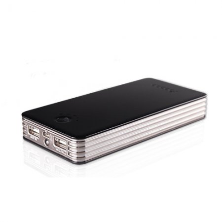 YooBao YB-665 Thunderbolt Dual-USB 15600mAh Mobile Power Bank White