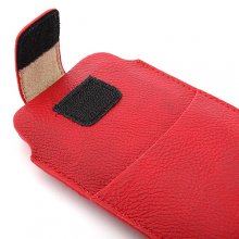 Portable H Style Insert Belt Leather Case Cover for Samsung Galaxy S4 I9300