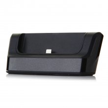 Charging Dock Station for iPhone 6 (5.5'') with 8 Pin Data Cable Silver