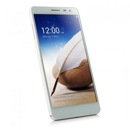 Kingelon V3S Smartphone Android 4.4 MTK6592 Octa Core 5.5 Inch QHD Screen White