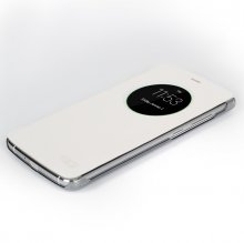 Original S-View Flip Cover Protective Case for Elephone P8000 Smartphone- White