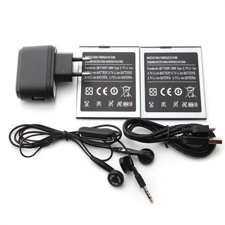 HD9000 Smartphone Android 4.2 MTK6589 1GB 8GB 6.0 Inch HD 3G OTG Air Gesture - Black