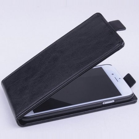 4.7Inch Protective PU Leather Flip Case for iPhone 6 Smartphone Black