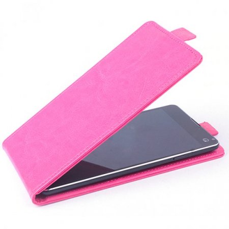 Leather Flip Cover Case Protect Case for Elephone G7 Smartphone Rose