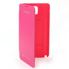 Portable Leather Flip Case Cover for Samsung Galaxy Note III Rose