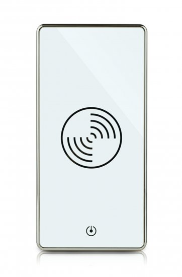 UP1 Portable Qi Wireless Charging Transmitter with 6000mAh Bulit-in Battery LED Black