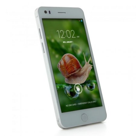 Elephone P6i Smartphone Android 4.4 MTK6582 5.0 Inch QHD Screen OTG White+Silver