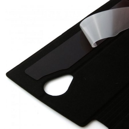 S-View Flip Cover Case Protective Case for ThL L969 Smarthphone - Black