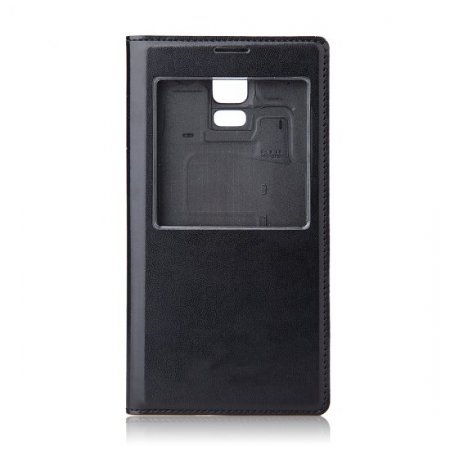 Protective Flip Cover Case for Samsung GALAXY S5 Smartphone Black