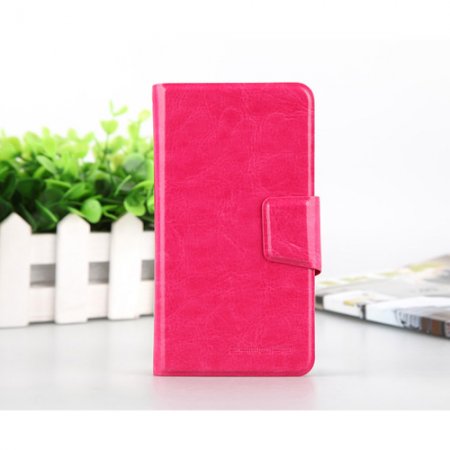 Universal 4.2-4.5 inch Protective Sucker Stand Leather Case Cover for Smartphones
