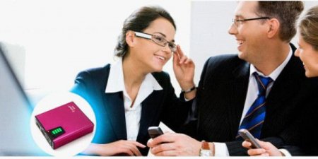 Cager B030-6 15000mAh Mobile Booster Card Reader Power Bank for iPhone iPad iPod PSP Player