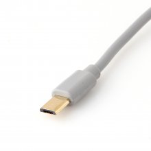 Multifunction OTG Data Change USB Charge Mutual Conductive Cable - Grey