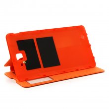 Portable S-View Flip Case Cover Stand for ThL T200 Smartphone Color Random