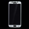 0.4mm Screen Printing Tempered Glass Screen Protector for SAMSUNG S6 Edge White