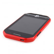 F599 Smartphone Android 2.3 MTK6515 3.4 Inch TFT Capacitive Screen - Red