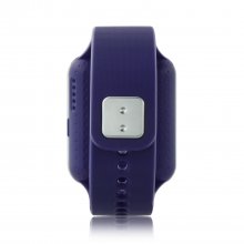 MIFone W15 2.5D Sapphire Glass Smart Bluetooth Watch 1.5"Screen TPSiV Safe Strap Purple