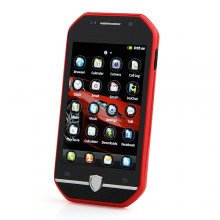 F599 Smartphone Android 2.3 MTK6515 3.4 Inch TFT Capacitive Screen - Red