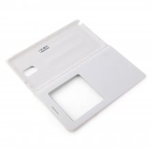 Protective Flip Cover Case for Samsung GALAXY Note 3 Smartphone White