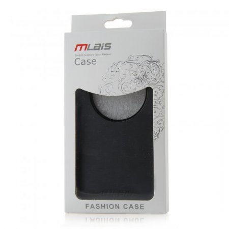 Original Leather Flip Cover Case for Mlais M52 Smartphone Black