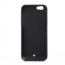 3200mAh Power Bank Back Case Phone Stand for iPhone 6 Plus 5.5 inch Black