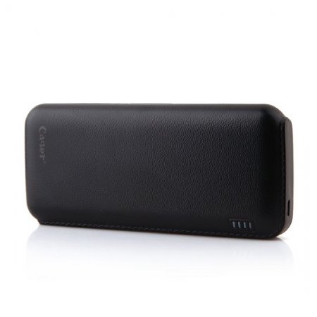 Cager B16 12000mAh Dual USB Power Bank for iPhone iPad Smartphone Black