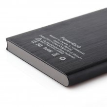 IHT P-18 18000mAh Dual USB Power Bank for iPhone iPad Smartphone - Black