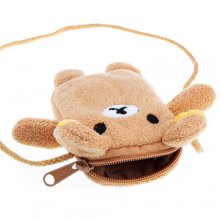 Cute Rilakkuma Bear Mobile Bag Pocket With Neck String