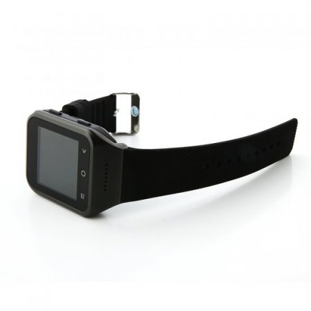 ZGPAX S8 Watch Phone Android 4.4 MTK6572W Dual Core 1.54 Inch 3G 512MB 8GB GPS Black