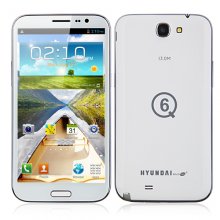Hyundai Q6 Quad Core Smartphone 6.0 Inch HD Screen MTK6589 Android 4.2 3G GPS OTG 16GB