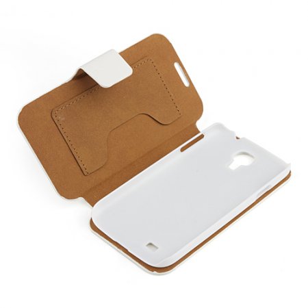 Dignity Protective Leather Case Cover for Samsung S4/9500 White