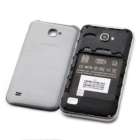 C2 Smartphone Android 4.2 MTK6572W Dual Core 4.0 Inch 3G GPS WiFi -Gray