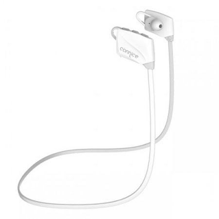 Cannice E1 Wireless Sport Earphone AptX HD 6thG CVC technology for Call and Music White